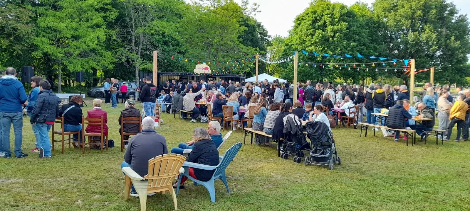 Terrasse au bord de l'eau